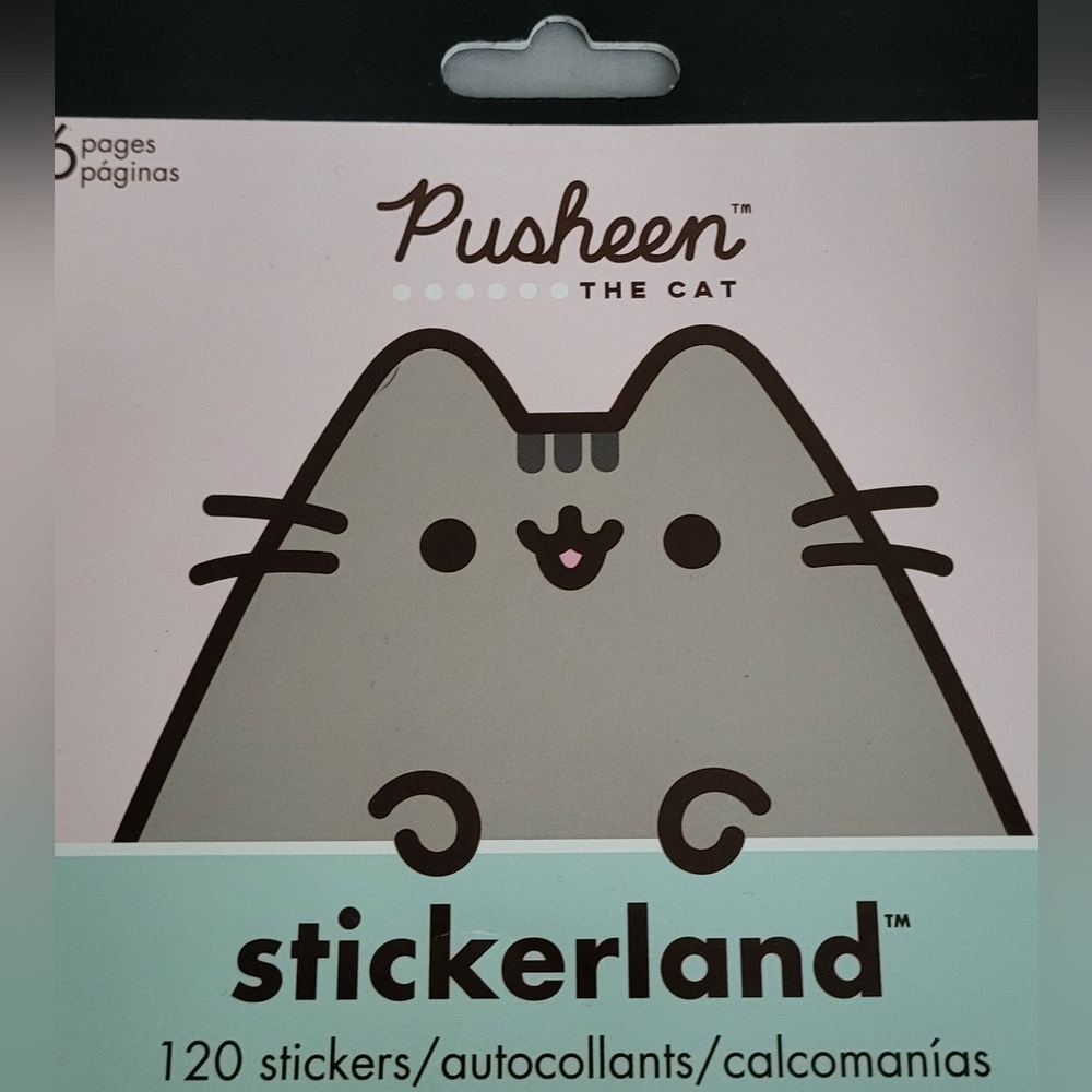 Pusheen Bundle -Snow Globe. Weekly planner With Pen and 120 Stickers - Picture 3 of 5